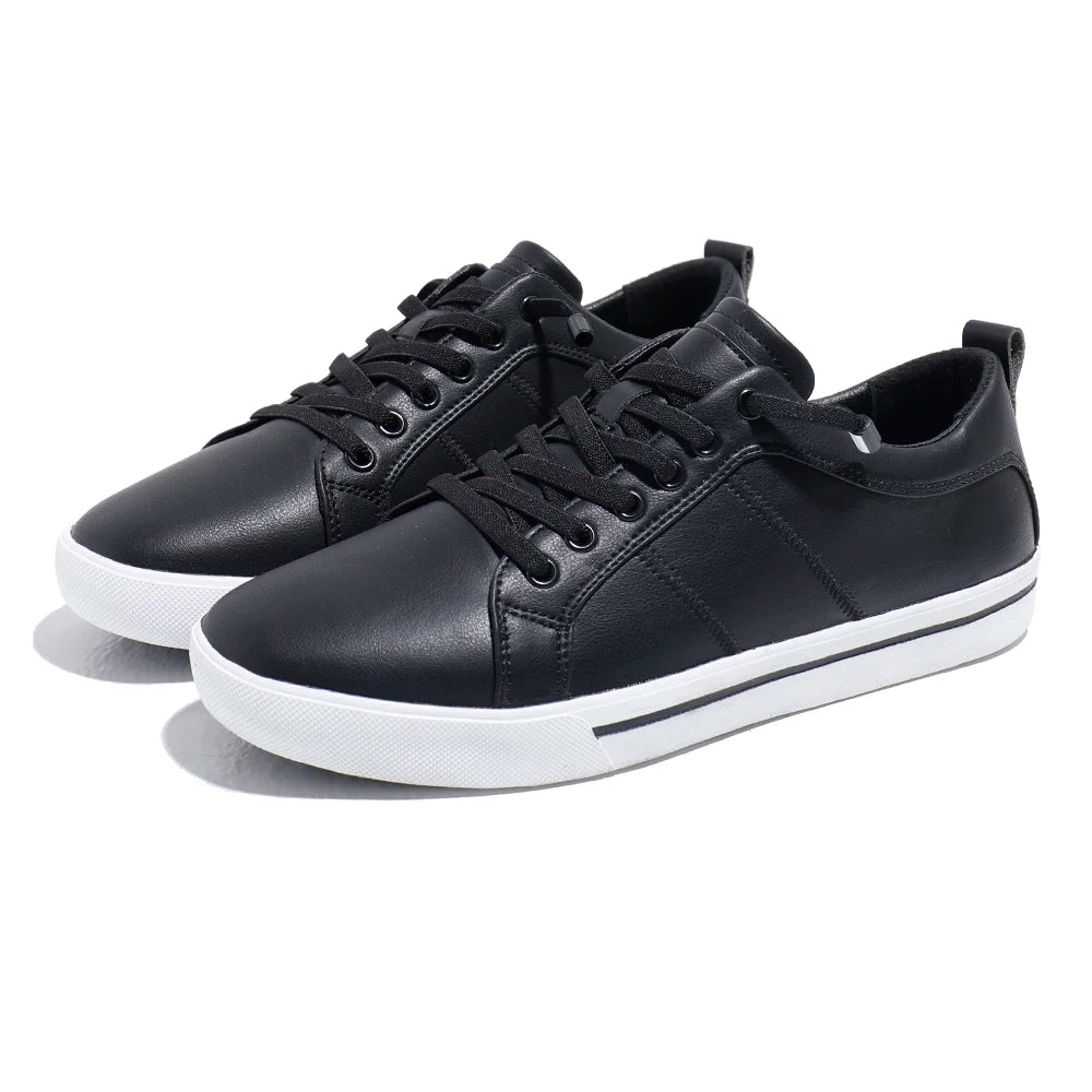Fashion Men's Sneakers Comfortable Soft Thick Soled Outdoor Business Casual Shoes Anti Slip Wear-resistant Classic Leather Shoes