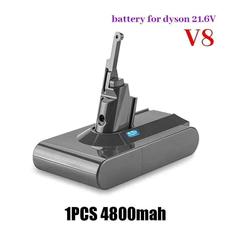100% NEW for Dyson V8 21.6V 12800mAh Replacement Battery for Dyson V8 Absolute Cord-Free Vacuum Handheld Vacuum Cleaner Battery