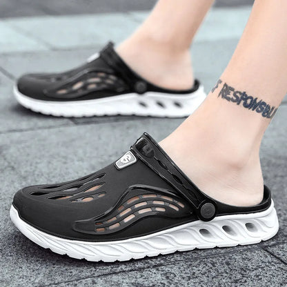 Summer Comfortable Men's Breathable Outdoor EVA Injection Clogs Casual Sandal Men Beach Slippers Water Shoes Pool Sandals