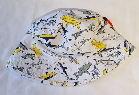 SH11 KIDS SHARK BUSH HAT 53 & 55CM