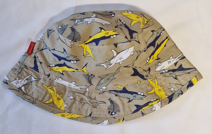 SH11 KIDS SHARK BUSH HAT 53 & 55CM