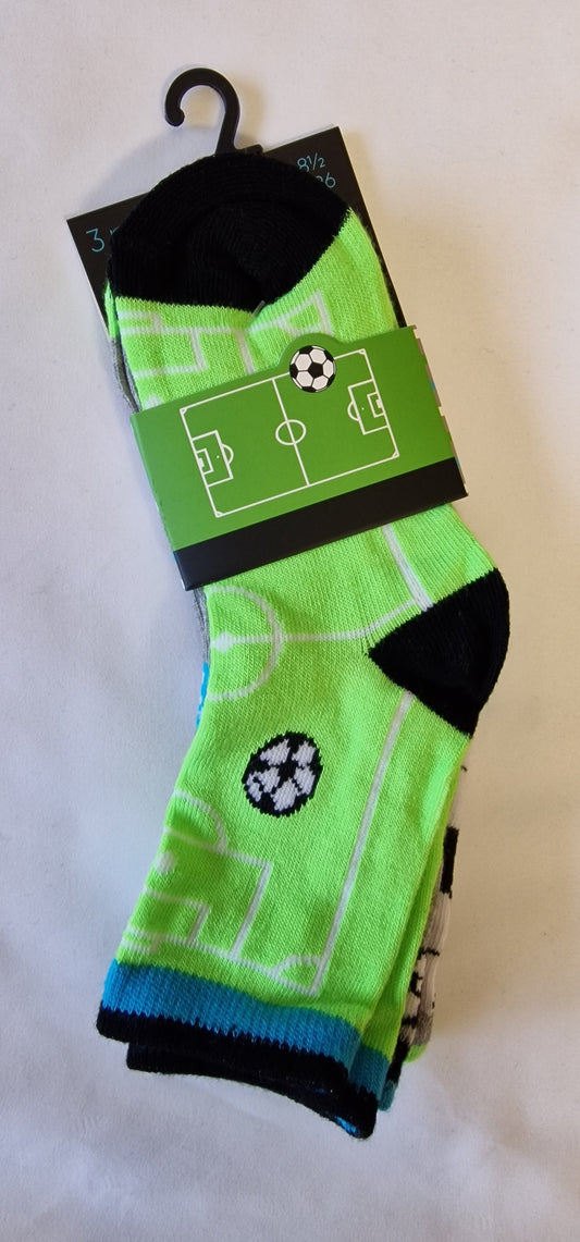 SO18 FOOTBALL 3PK  UK 6 - 3.5