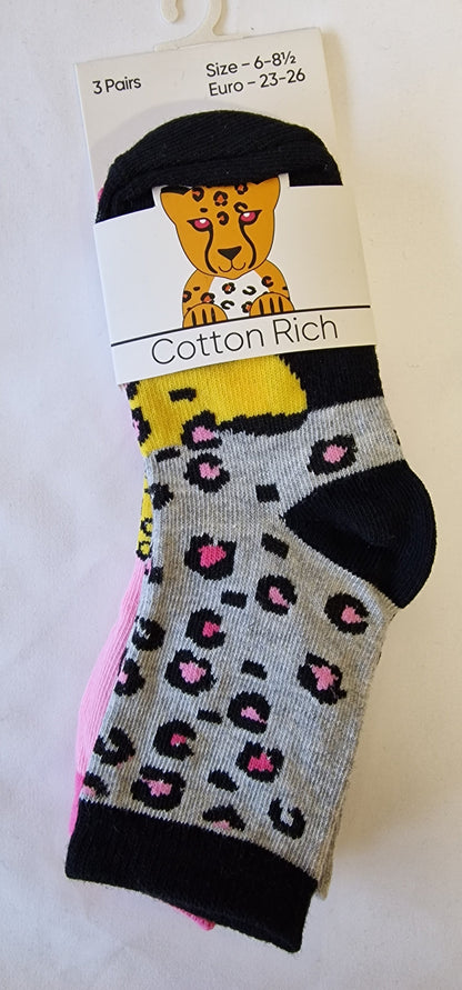 SO20 RED PANDA AND CAT 3PK UK 6 - 3.5