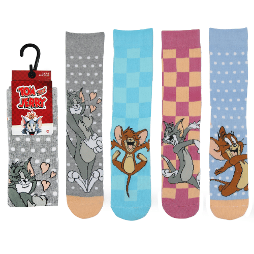 SO80 TEEN/ADULT TOM & JERRY 4PK 4-8 UK