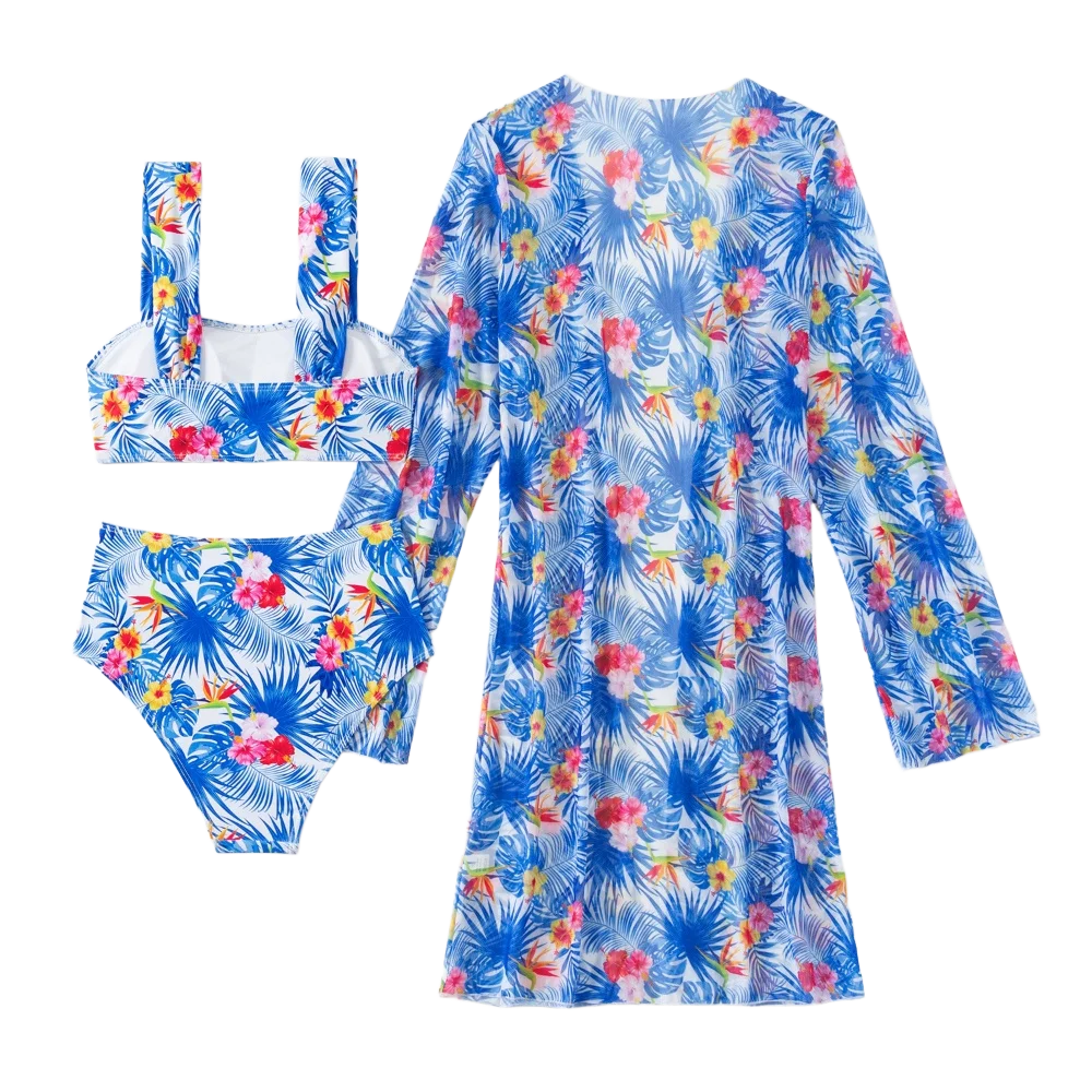2025 Bathing Suit Woman Swimsuits Bikini Sets Elegant Swim Cover-Up Swimwear 3 Pieces Women's Two-Piece Beachwear Bikinis Gate