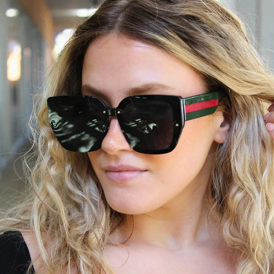 Polygonal  Mix Color Sunglasses Irregular New 2025 Women Sunglasses Retro Fashion Concave Shape Girls Eyewear Luxury Designer
