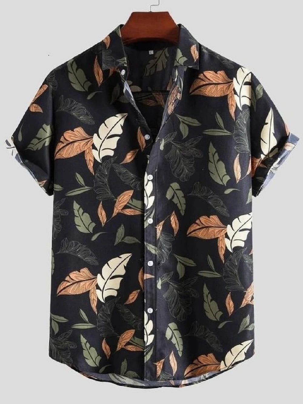 Hawaiian 3D Print Coconut Tree Men's Summer Beach Shirts Casual Street Outdoor Hip Hop Mens Clothes 2025 Harajuku Blouse Tops