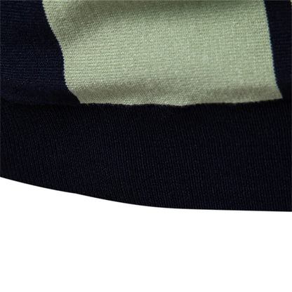 AIOPESON Brand Men's Striped Mesh Polo Shirt for High Quality Breathable Fabric Stylish Casual Male Polo Shirts ﻿