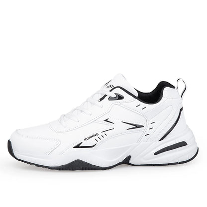 Mens Sports Shoes Fashion High-quality Outdoor Breathable Running Shoes 2024 New Luxury Design Leather Casual Flat Mens Sneakers