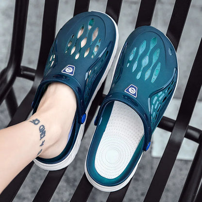 Summer Comfortable Men's Breathable Outdoor EVA Injection Clogs Casual Sandal Men Beach Slippers Water Shoes Pool Sandals