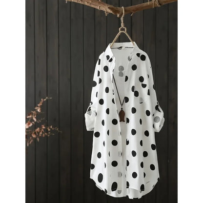 Large Size Women's 2025 Spring and Summer New Casual Loose Wide Striped Collar Sunscreen Long Shirt Coat