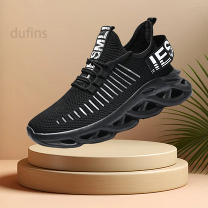 New men's casual sports running shoes comfortable breathable fitness running Plus size sneakers Fashion mesh summer walk 2025
