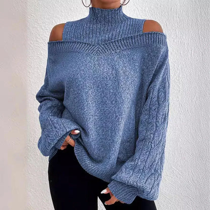 Casual Loose Sweater For Woman Winter Trend Women's Long Sleeve Knitting Sweater Knitwear Pullovers Vintage Female Tops Clothes