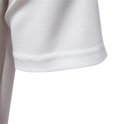 2025 Men's Polos Solid Color Classic Polo Shirt Men Short Sleeve Top Quality Casual Business Social Polo Men With Pocket