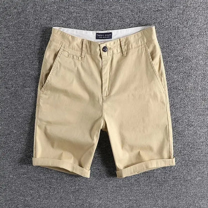 Multi-color Elastic Waist Casual Shorts For Men Trendy Summer Style Mid-waist Outside Trade Original Single Piece Free Shipping