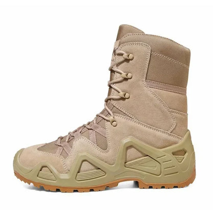 Fans Outdoor Mens Hunting Hiking Tactical Desert Boots Male Field Hunting Hiking Climbing Training  Non-slip Sports Shoes