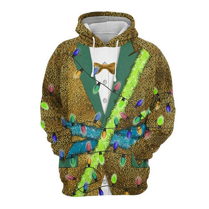 New Women's Pullover Hoodie Sweatshirt 3D Graphic Reindeer Casual Long Sleeve Hooded Regular Tops Wear Street Dailywear Clothing