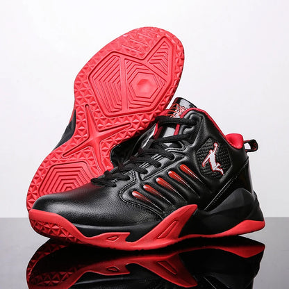 Men Shoes Outdoor Non-slip Basketball Shoes Comfortable Lightweight Sneakers Man Leather Casual Shoes High Quality Tennis Shoes