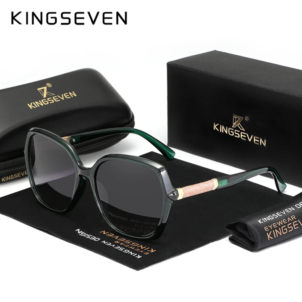 KINGSEVEN for Lady Polarized Women's Sunglasses Luxury Sun Glasses Lentes Eye Protection Eyewear de sol Classical