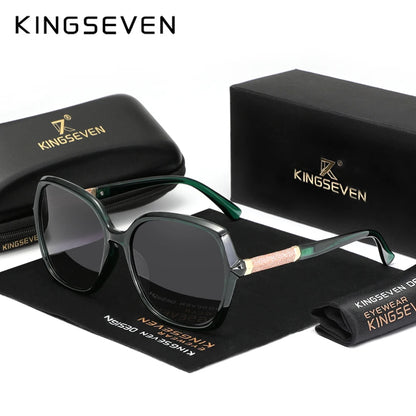 KINGSEVEN for Lady Polarized Women's Sunglasses Luxury Sun Glasses Lentes Eye Protection Eyewear de sol Classical