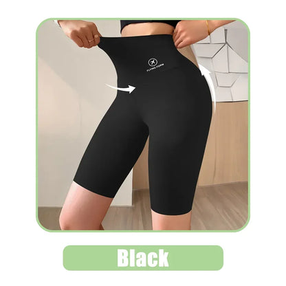 Women Jogging Fitness Cycling High Waist Sports Shorts
