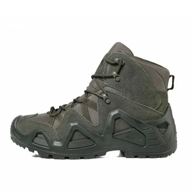 Fans Outdoor Mens Hunting Hiking Tactical Desert Boots Male Field Hunting Hiking Climbing Training  Non-slip Sports Shoes