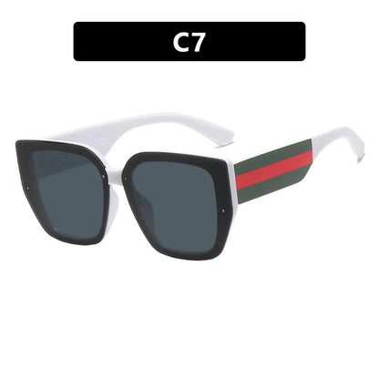 Polygonal  Mix Color Sunglasses Irregular New 2025 Women Sunglasses Retro Fashion Concave Shape Girls Eyewear Luxury Designer