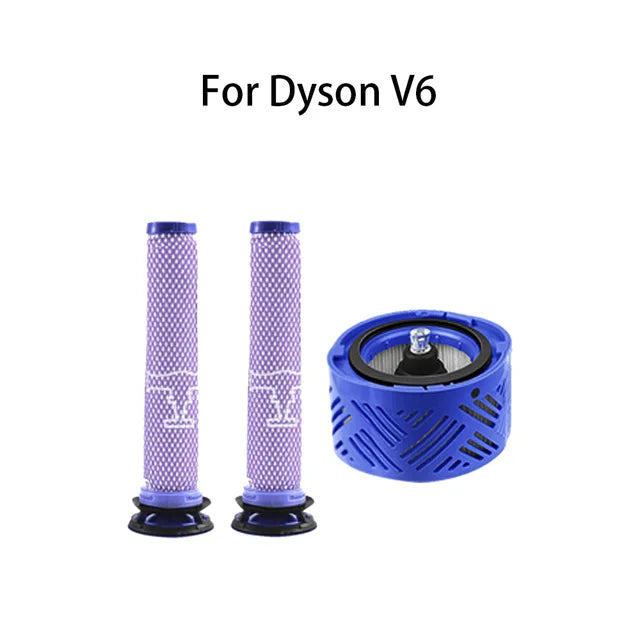 For Dyson V6 V7 V8 V10 V11 V12 V15 Handheld Vacuum Cleaner Accessories Washable HEPA Filter Roller Brush Head Replacement Parts