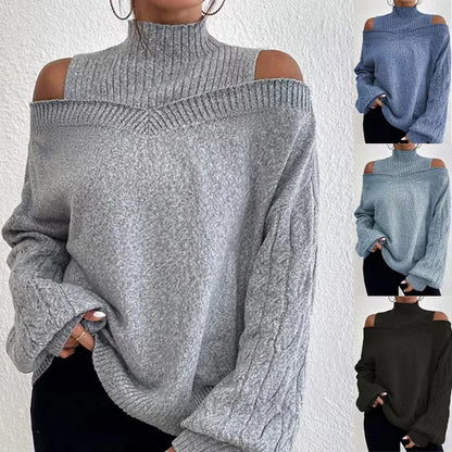 Casual Loose Sweater For Woman Winter Trend Women's Long Sleeve Knitting Sweater Knitwear Pullovers Vintage Female Tops Clothes