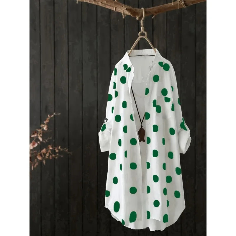 Large Size Women's 2025 Spring and Summer New Casual Loose Wide Striped Collar Sunscreen Long Shirt Coat