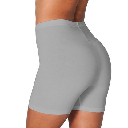 Women Elastic Shorts Casual High Waist Tight Fitness Slim Skinny Bottoms Summer Solid Sexy White Black Cycling Shorts Sweatpants