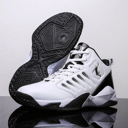 Men Shoes Outdoor Non-slip Basketball Shoes Comfortable Lightweight Sneakers Man Leather Casual Shoes High Quality Tennis Shoes
