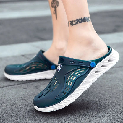 Summer Comfortable Men's Breathable Outdoor EVA Injection Clogs Casual Sandal Men Beach Slippers Water Shoes Pool Sandals