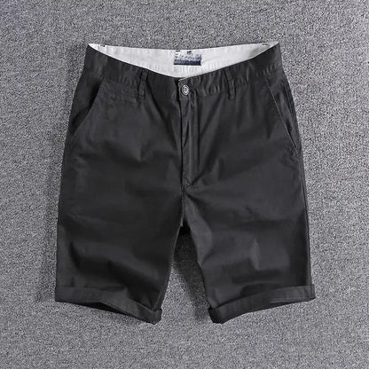 Multi-color Elastic Waist Casual Shorts For Men Trendy Summer Style Mid-waist Outside Trade Original Single Piece Free Shipping