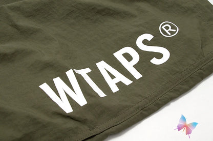 Hiphop Street Wtaps Shorts Quick Men Women Holidays Outfit Drying Nylon Shorts Casual Loose Drawstring Beach Pants