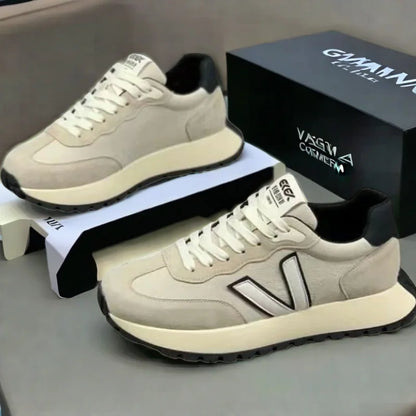 Luxury Sneakers Men New Shoes Men 2025 Hot Sale Sneakers Luxurious Genuine Leather Sports Sneakers Balance Fashion Shoes
