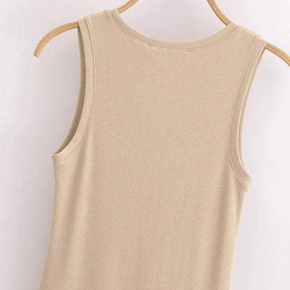 Women's Sleeveless Black Dresses