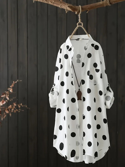 Large Size Women's 2025 Spring and Summer New Casual Loose Wide Striped Collar Sunscreen Long Shirt Coat