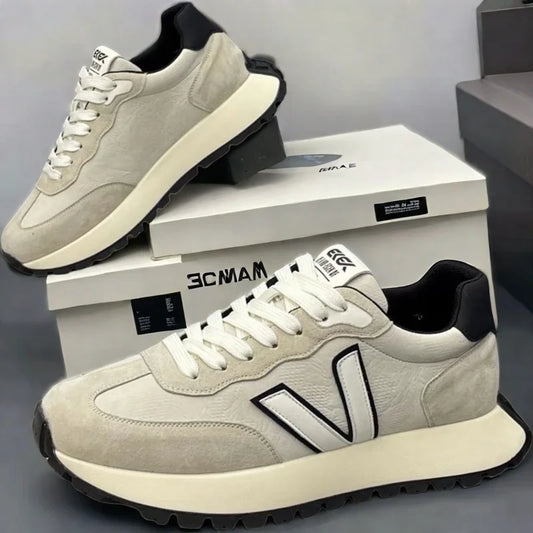 Luxury Sneakers Men New Shoes Men 2025 Hot Sale Sneakers Luxurious Genuine Leather Sports Sneakers Balance Fashion Shoes