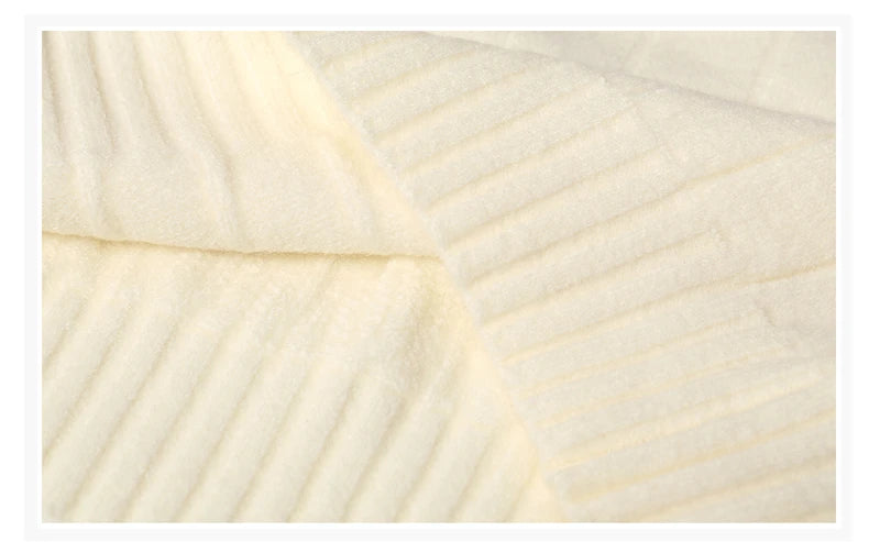 Women Christmas Pullover Knitted Sweater Y2k Fashion Harajuku Korean Vintage O-Neck Long Sleeves Red Sweaters 2000s Clothes 2024