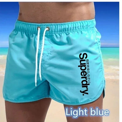 Men's and Women's Swim Shorts; Beach Bathrobe; Fitness and Walking Shorts; Outdoor and Indoor Leisure Fashion Summer Beach Short