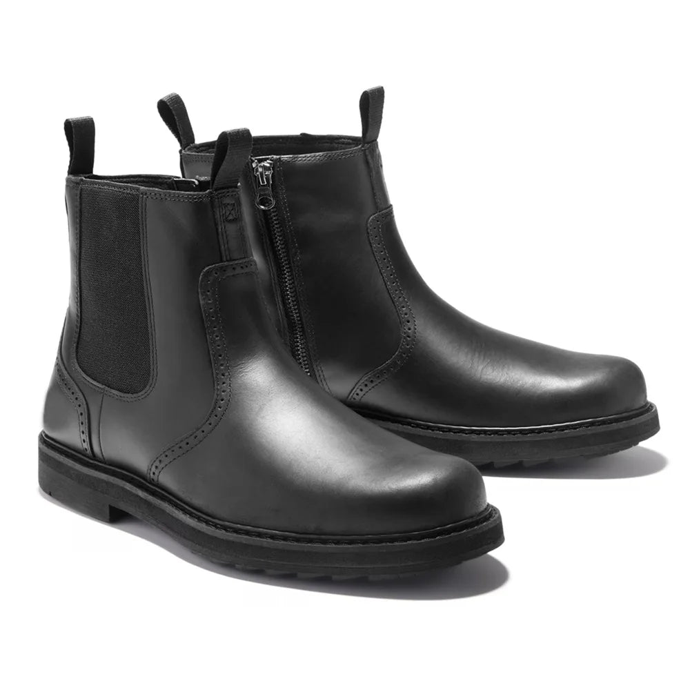 Large Size 39-48 Men Chelsea Boots 2025 High Quality Men Ankle Boots Wear-resistant Non-slip Leather Boots Autumn Winter Shoes
