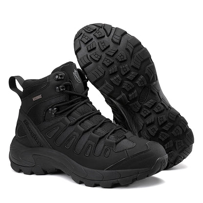 Men Boots 2024 New  Boots Outdoor Waterproof Casual Sneakers Working Men Ankle Boots Hiking Safety Shoes Mens Athletic