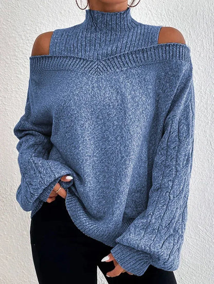 Casual Loose Sweater For Woman Winter Trend Women's Long Sleeve Knitting Sweater Knitwear Pullovers Vintage Female Tops Clothes