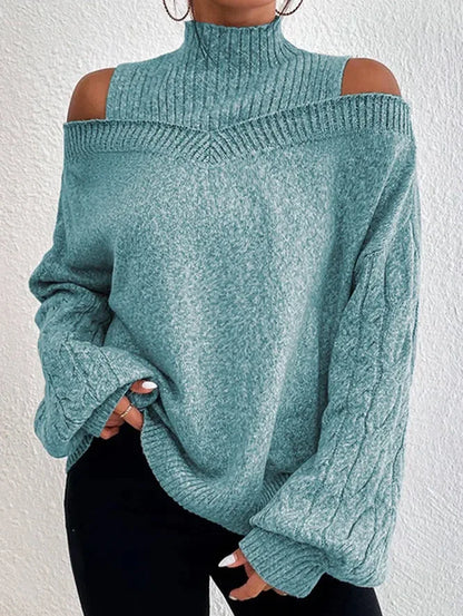 Casual Loose Sweater For Woman Winter Trend Women's Long Sleeve Knitting Sweater Knitwear Pullovers Vintage Female Tops Clothes
