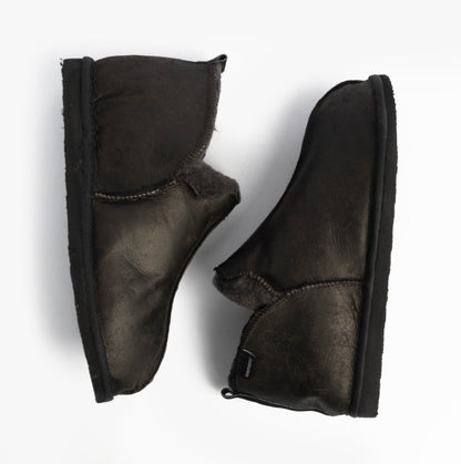 Shepherd ANNIE Womens Slippers Matt Black