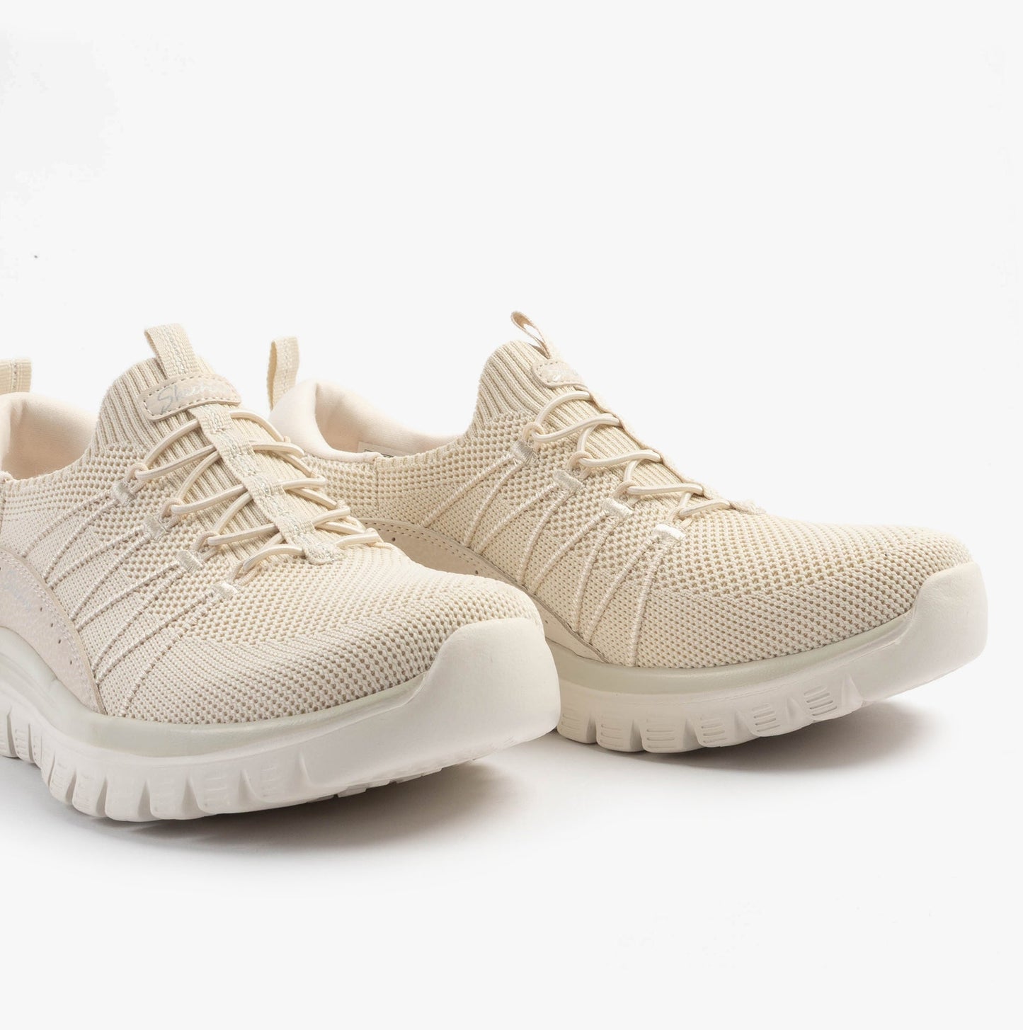 Skechers 100702/OFWT GRACEFUL - PICTURE PERFECT Womens Trainers Off White