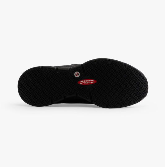 Skechers Work 108053EC ARCH FIT - TRICKELL II SR Womens Occupational Trainers Black