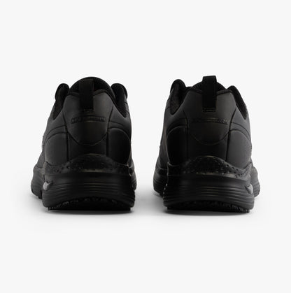 Skechers Work 108053EC ARCH FIT - TRICKELL II SR Womens Occupational Trainers Black