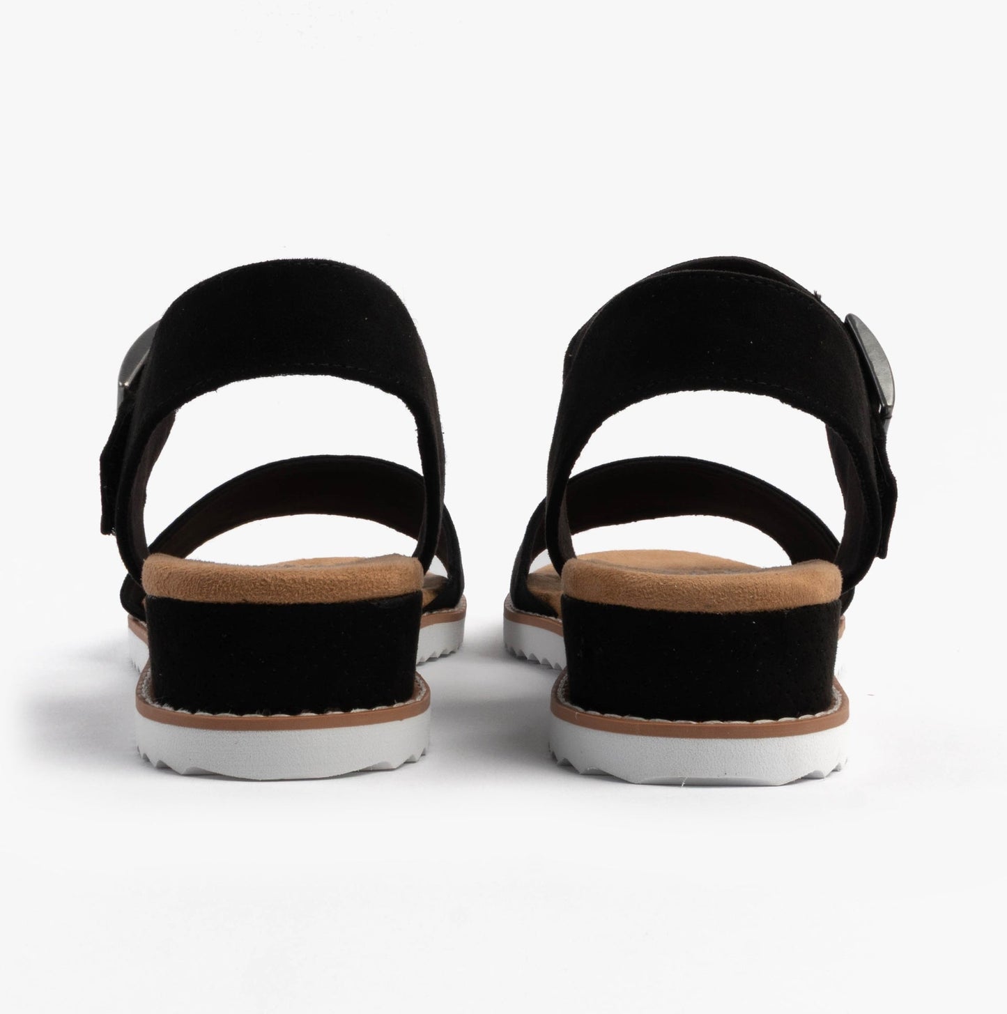 Skechers 114147/BLK BOBS DESERT KISS - SERENDIPITOUS Womens Sandals Black